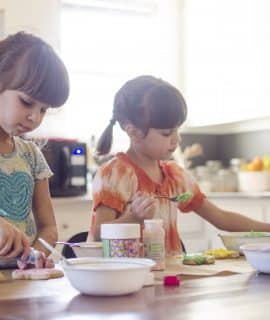 Organiser sa cuisine pour laisser de la place aux enfants